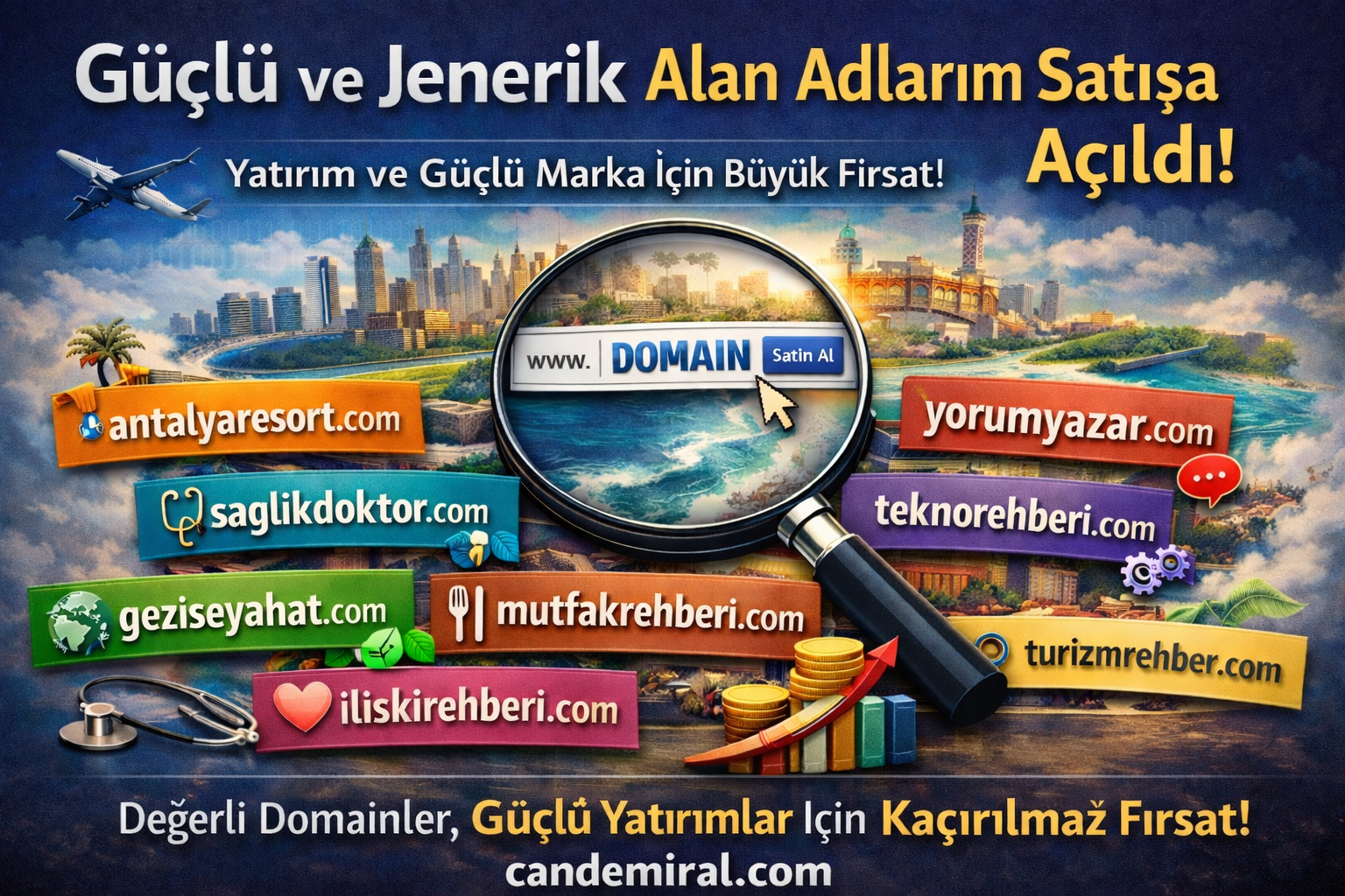 Premium Domainleri Satışa Çıkardım!