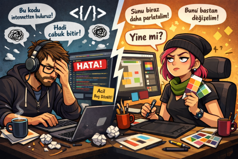 Yazılımcılar ve Grafikerler Neden “Kaprisli” Görülür?