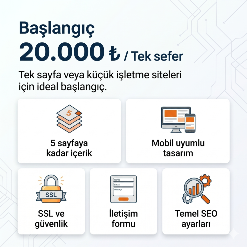 Başlangıç Web Paketi
